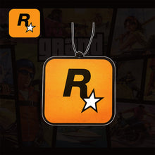 Load image into Gallery viewer, Car Fragrance R Star Car Long-lasting Aromatherapy Fragrance Piece Net Trend Yellow Pendant Decoration Car Deodorization
