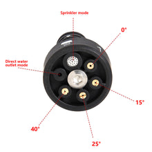 Load image into Gallery viewer, 6 In 1 Adjustable Nozzle 1/4 Inch High Pressure Cordless Washer Cleaner Water Gun Parts Hose Nozzle 0°15°40°25°Direct Sprinkler

