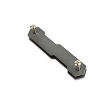 Load image into Gallery viewer, Aluminum Alloy Double Open Double Head Key Storage Clip EDC Outdoor Gadget Screw Driver Multifunctional Storage Clip DIY Door Magic
