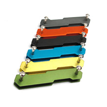 Load image into Gallery viewer, Aluminum Alloy Double Open Double Head Key Storage Clip EDC Outdoor Gadget Screw Driver Multifunctional Storage Clip DIY Door Magic
