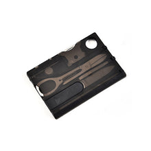 Load image into Gallery viewer, Multifunctional EDC Tool Card Outdoor Camping Survival Emergency Travel Tool Combination Knife Screwdriver Pen Portable Pocket Gadget
