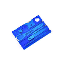 Load image into Gallery viewer, Multifunctional EDC Tool Card Outdoor Camping Survival Emergency Travel Tool Combination Knife Screwdriver Pen Portable Pocket Gadget
