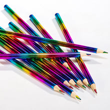 Load image into Gallery viewer, 12pcs/Lot Concentric Rainbow Colored Pencil Painting Crayon Kids Drawing Pencil Crayons Set School Scrapbooking Journal Colors Pencils
