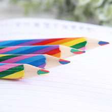Load image into Gallery viewer, 4pcs/Lot Concentric Rainbow Colored Pencil Painting Crayon Kids Drawing Pencil Crayons Set School Scrapbooking Journal Colors Pencils
