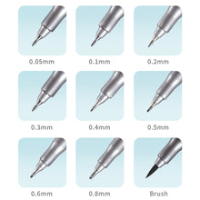 Load image into Gallery viewer, 1pc/9pcs Waterproof Art Markers Painting Needle Pen Fast Dry Fineliner School Drawing Sketching Journal Writing Stationery Supplies
