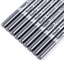 Load image into Gallery viewer, 1pc/9pcs Waterproof Art Markers Painting Needle Pen Fast Dry Fineliner School Drawing Sketching Journal Writing Stationery Supplies
