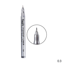 Load image into Gallery viewer, 1pc/9pcs Waterproof Art Markers Painting Needle Pen Fast Dry Fineliner School Drawing Sketching Journal Writing Stationery Supplies
