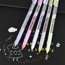 Load image into Gallery viewer, 0.8mm White Gold Silver Colorful Highlighter Drawing Sketching Painting Highlight Pens Greeting Cards Marker Art Stationery Supplies
