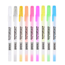 Load image into Gallery viewer, 0.8mm White Gold Silver Colorful Highlighter Drawing Sketching Painting Highlight Pens Greeting Cards Marker Art Stationery Supplies
