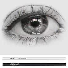 Load image into Gallery viewer, 12pcs Black White Color Oil Based Pencil Drawing Sketching Artist Pencils Art Learning School Stationery Supplies
