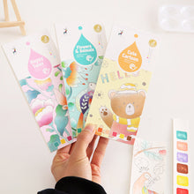 Load image into Gallery viewer, 20Sheets Children DIY Watercolor Painting Book with Paint Kids Gouache Graffiti Picture Coloring Drawing Books Bithday Christmas Gifts

