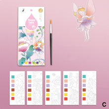 Load image into Gallery viewer, 20Sheets Children DIY Watercolor Painting Book with Paint Kids Gouache Graffiti Picture Coloring Drawing Books Bithday Christmas Gifts
