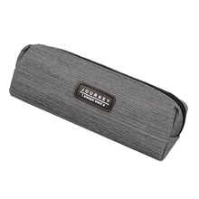 Load image into Gallery viewer, Oxford Fabric Blue Gray Pencil Case Solid Color Simple Pencil Bags for Student Kids Boys Stationery Storage Bag School Supplies
