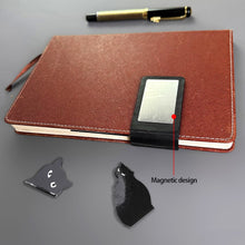 Load image into Gallery viewer, Creative Black Cat Magnetic Bookmark Stationery Students Gifts Book Clip Personality Pagination Mark School Supplies
