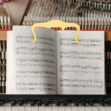 Load image into Gallery viewer, M Type Piano Music Book Clip Bookmarks Student Page Holder Reading Tools School Office Supplies
