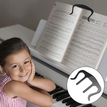 Load image into Gallery viewer, M Type Piano Music Book Clip Bookmarks Student Page Holder Reading Tools School Office Supplies
