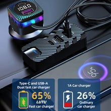 Load image into Gallery viewer, Car Charger Quick Charge Cigarette Lighter Adapter Bluetooth USB Type C Fast Charger PD QC3.0 For Iphone Samsung Xiaomi
