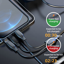 Load image into Gallery viewer, Car Bluetooth 5.3 FM Transmitter Wireless Audio Receiver Car MP3 Player 66W PD Fast Charger Ambient Light Muti-point Charger

