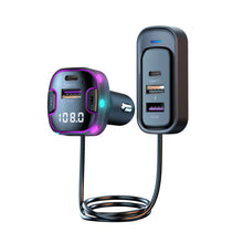 Load image into Gallery viewer, CS6 Car Charger Quick Charge Cigarette Lighter Adapter Bluetooth 5.3 USB Type C Fast Charger PD QC3.0 For Iphone Samsung Xiaomi
