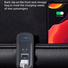 Load image into Gallery viewer, Car Bluetooth 5.3 FM Transmitter Wireless Audio Receiver Car MP3 Player 66W PD Fast Charger Ambient Light Muti-point Charger
