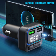 Load image into Gallery viewer, Car Charger Super Fast Charging Car MP3 Bluetooth Player Handsfree Kit Charging QC3.0 Car Transmitter Car FM

