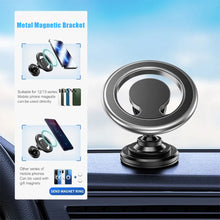 Load image into Gallery viewer, Luxury Metal Magnetic Car Phone Holder For iPhone 12 13 14 Pro Max Magsafe Case 360 Rotation Phone Mount Support For Samsung Mi
