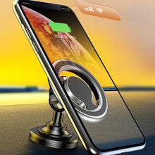 Load image into Gallery viewer, Luxury Metal Magnetic Car Phone Holder For iPhone 12 13 14 Pro Max Magsafe Case 360 Rotation Phone Mount Support For Samsung Mi
