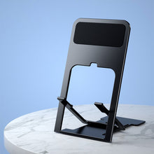 Load image into Gallery viewer, Mini Desktop Multi-Angle Folding Mobile Phone Holder Hollow Plastic Tablet Stand Portable For Iphone 12 11 8 7 pro Support
