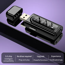 Load image into Gallery viewer, USB Bluetooth-Compatible 5.0 Transmitter Receiver LED Display MP3 Player Aux Car FM TV PC TF Audio Stereo Adapter Home Speaker
