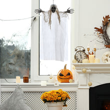 Load image into Gallery viewer, 1Pc Creepy Skeleton Face Hanging Ghost Halloween Decoration Horror Haunted House Halloween Props Supplies
