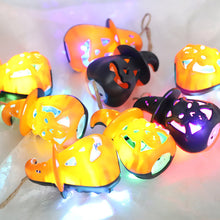 Load image into Gallery viewer, 1Pc Halloween LED Pumpkin Ghost Lantern Lamp DIY Hanging Scary Light Halloween Bar Party Decorations Home Horror Props

