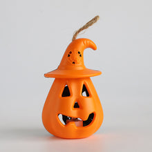Load image into Gallery viewer, 1Pc Halloween LED Pumpkin Ghost Lantern Lamp DIY Hanging Scary Light Halloween Bar Party Decorations Home Horror Props
