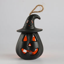 Load image into Gallery viewer, 1Pc Halloween LED Pumpkin Ghost Lantern Lamp DIY Hanging Scary Light Halloween Bar Party Decorations Home Horror Props
