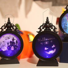 Load image into Gallery viewer, 1Pc Retro Halloween LED Pumpkin Ghost Lantern Lamp DIY Scary Light Halloween Bar Party Decorations Home Horror Props
