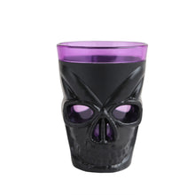 Load image into Gallery viewer, LED Skull Head Light Cup Candle Light Table Decor Glowing Wine Water Cup For Halloween Decoration Home Bar Supplies Horror Props
