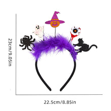 Load image into Gallery viewer, 1Pc Halloween Party Headband Horror Head Buckle Halloween Decoration Funny Props Headdress For Women Men Party Decor
