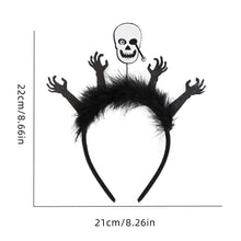 Load image into Gallery viewer, 1Pc Halloween Party Headband Horror Head Buckle Halloween Decoration Funny Props Headdress For Women Men Party Decor
