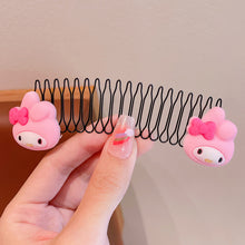 Load image into Gallery viewer, Children's Broken Hair Sorting Hair Comb Creative Strawberry Cartoon Bow Hair Clip Girls Hair Accessories
