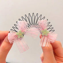 Load image into Gallery viewer, Children's Broken Hair Sorting Hair Comb Creative Strawberry Cartoon Bow Hair Clip Girls Hair Accessories
