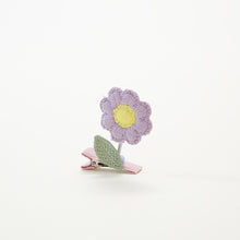 Load image into Gallery viewer, Cute 3D Flower Hairpin Creative Knitting Spring Smiling Face Hairpin Children Fashion Hair Accessories
