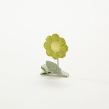 Load image into Gallery viewer, Cute 3D Flower Hairpin Creative Knitting Spring Smiling Face Hairpin Children Fashion Hair Accessories
