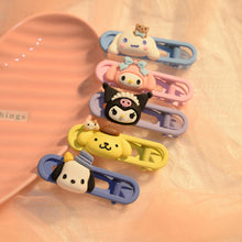 Load image into Gallery viewer, Cute Cartoon Hair Clip Metal Oval Sweet Hair Clip Duck Beak Hair Clip Hairpin Children Fashion Hair Accessories
