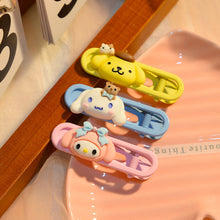 Load image into Gallery viewer, Cute Cartoon Hair Clip Metal Oval Sweet Hair Clip Duck Beak Hair Clip Hairpin Children Fashion Hair Accessories
