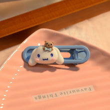 Load image into Gallery viewer, Cute Cartoon Hair Clip Metal Oval Sweet Hair Clip Duck Beak Hair Clip Hairpin Children Fashion Hair Accessories
