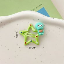 Load image into Gallery viewer, Cute Cartoon Pentagram Hairpin Dot Star BB Hair Clips Sweet Children's Student Hair Accessories Mini Child Headwear
