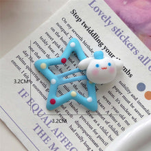 Load image into Gallery viewer, Cute Cartoon Pentagram Hairpin Dot Star BB Hair Clips Sweet Children's Student Hair Accessories Mini Child Headwear
