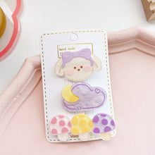 Load image into Gallery viewer, Cute Carrot Donut Cookies Cartoon Hair Clip Creative Rabbit Acetic Acid Hair Bangs Children Hair Clips Hair Accessories Headwear
