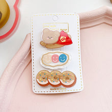 Load image into Gallery viewer, Cute Carrot Donut Cookies Cartoon Hair Clip Creative Rabbit Acetic Acid Hair Bangs Children Hair Clips Hair Accessories Headwear
