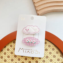 Load image into Gallery viewer, Cute Carrot Donut Cookies Cartoon Hair Clip Creative Rabbit Acetic Acid Hair Bangs Children Hair Clips Hair Accessories Headwear

