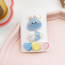 Load image into Gallery viewer, Cute Carrot Donut Cookies Cartoon Hair Clip Creative Rabbit Acetic Acid Hair Bangs Children Hair Clips Hair Accessories Headwear
